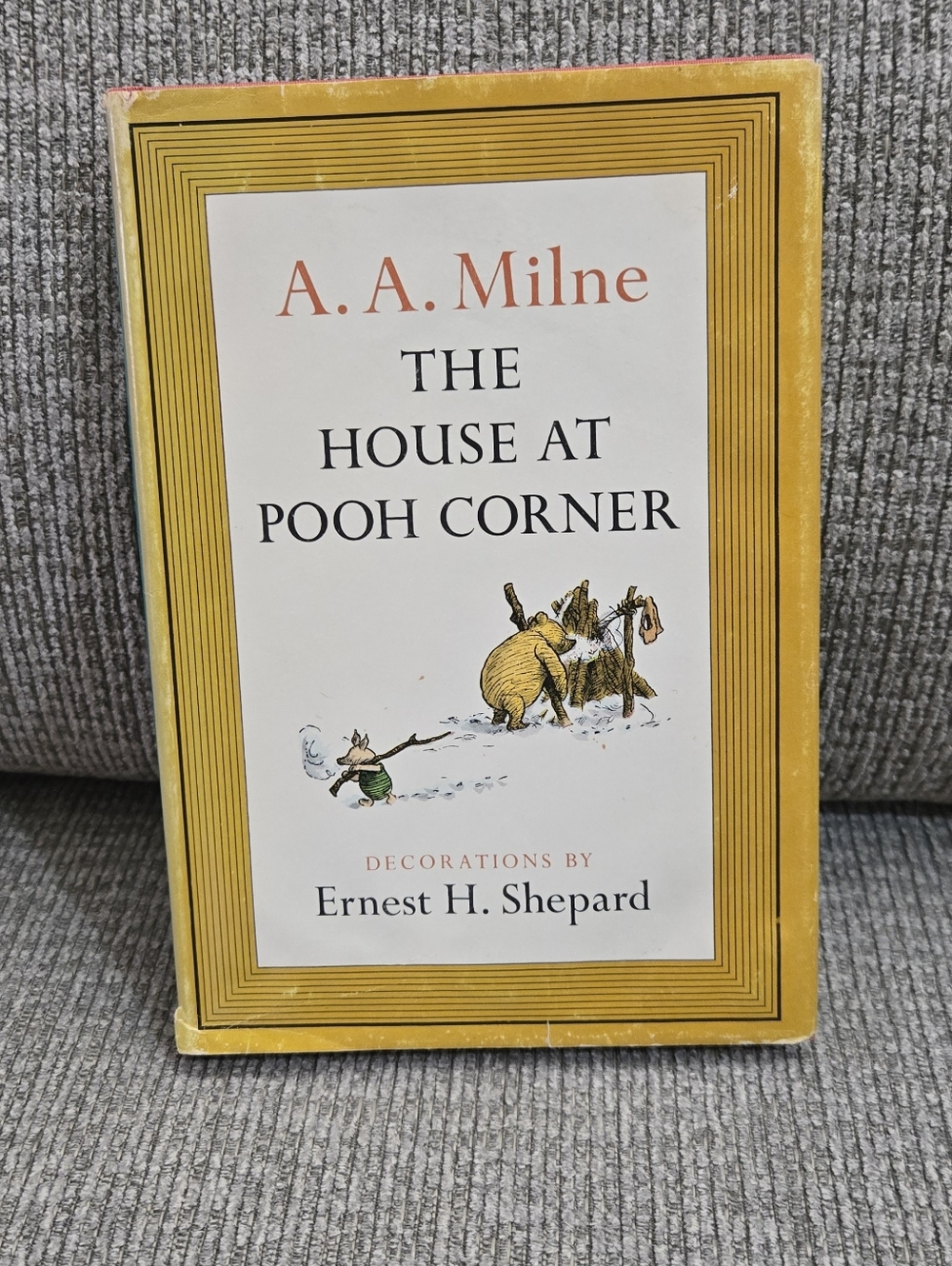 The House at Pooh Corner by AA Milne 1961 Hardcover Dust Jacket